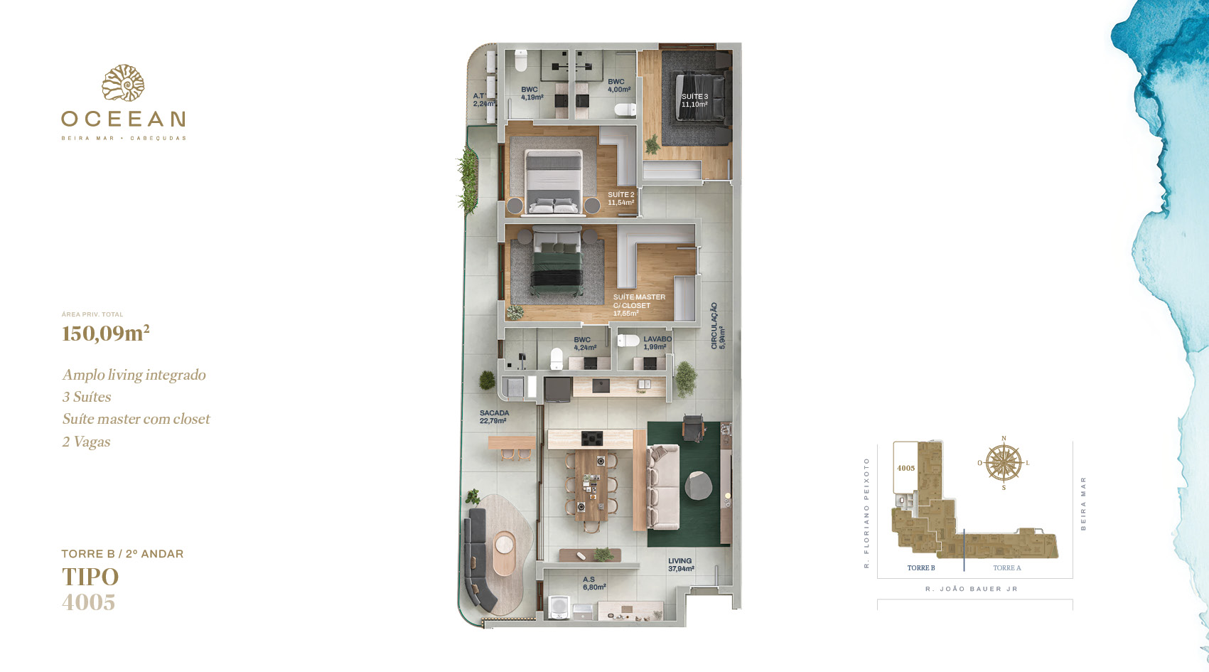 OCEEAN - APTO TIPO 4005